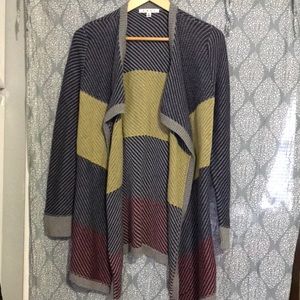 Color block Cabi cardigan